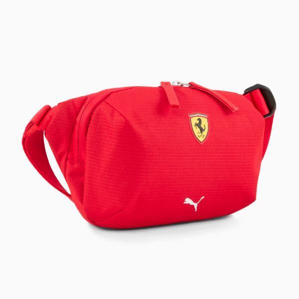 Tas Selempang / Pinggang Ekslusif Pria Puma FERRARI RACE Waist Bag Warna Rosso Corsa - 091261 01