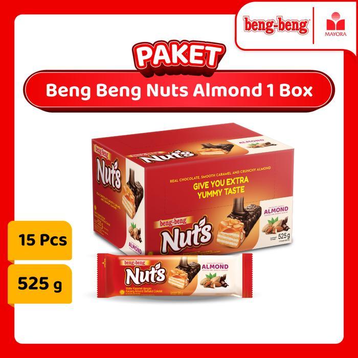 FRESHBITE Beng Beng Nuts Almond Box 15 Pcs - Beng Beng
