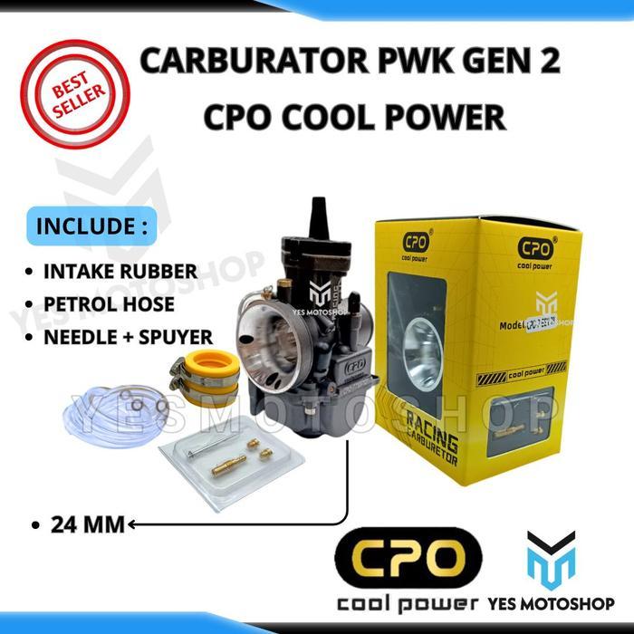 KARBURATOR CPO COOL POWER GEN 2 KARBU PWK 24 26 28 30 ORIGINAL CPO COOL POWER - PWK 24
