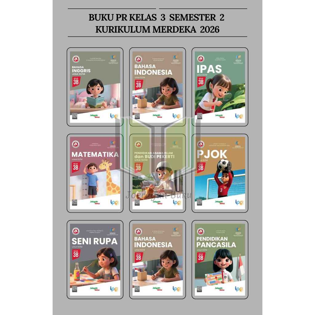 Buku Pr/LKS SD/MI Kurmer Kelas 3/III Semester 2 Intan pariwara Terbaru