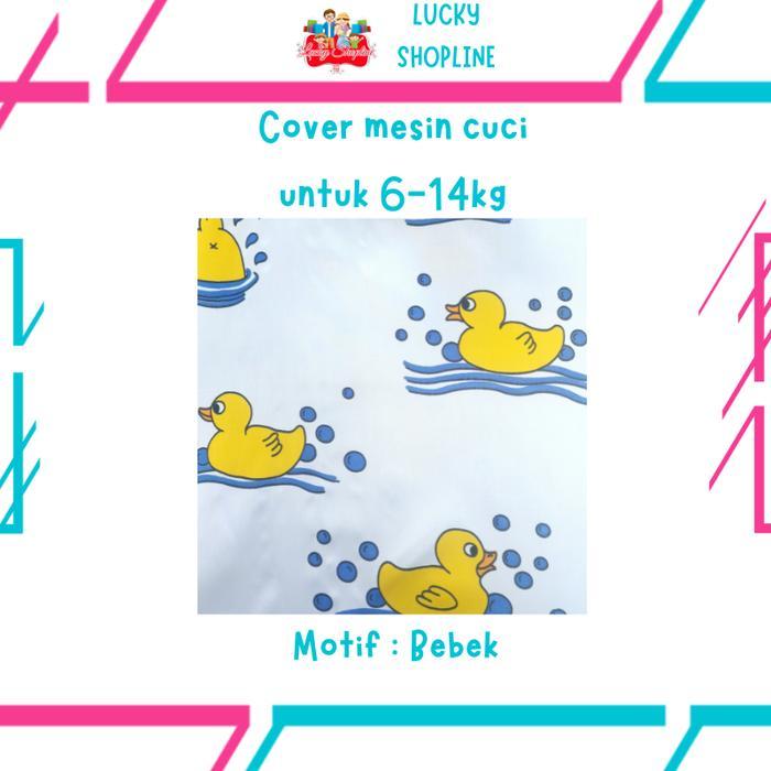 sarung mesin cuci 1 tabung - cover mesin cuci 1 tabung buka atas - cover mesin cuci - ukuran 6-14kg 
