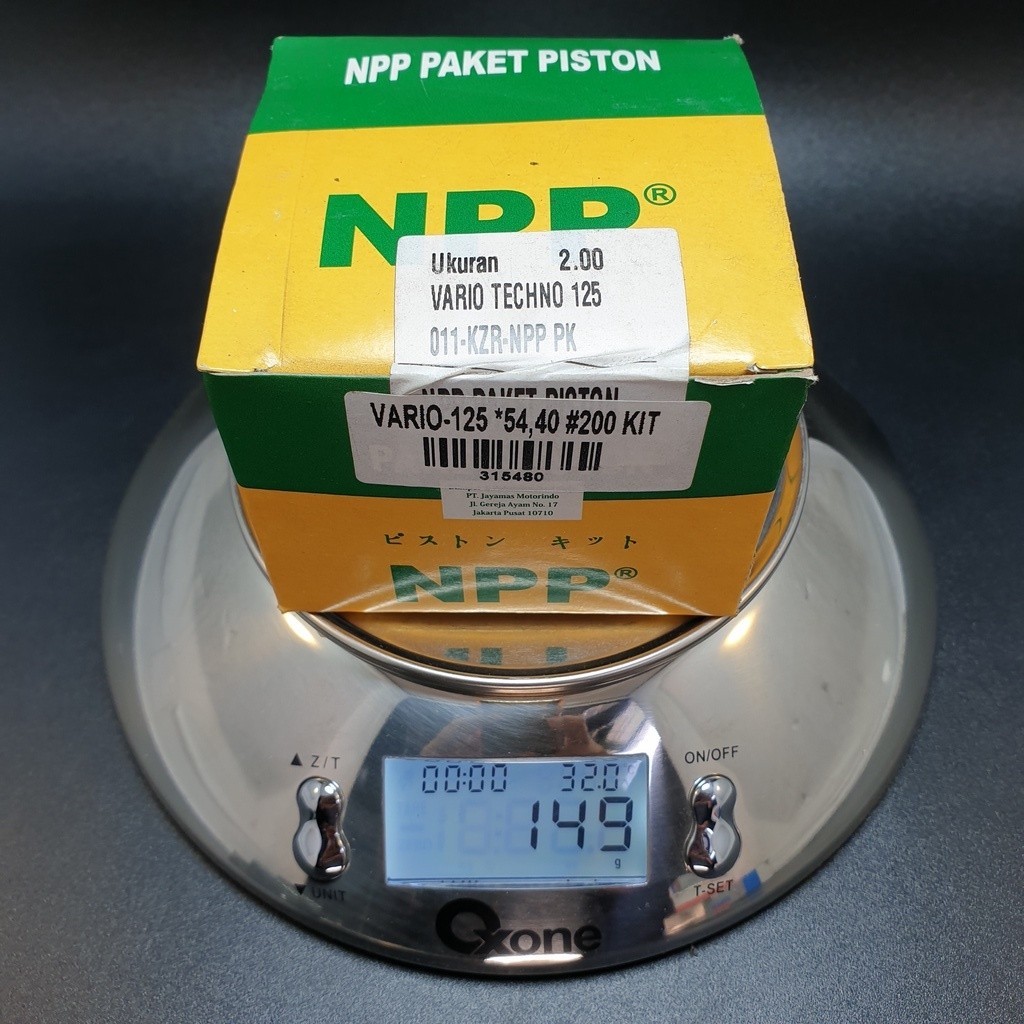 PISTON KIT SEHER  VARIO-125 OS STD-200 NPP