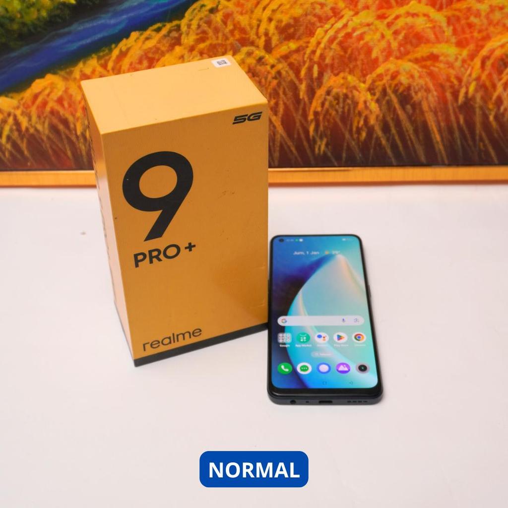 REALME 9 PRO+ 8/128 GB (5G) HP SECOND ORIGINAL SINAR MUTIARA CELL