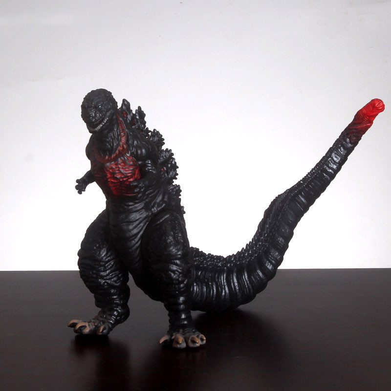 Godzilla Moive Action Figure Shin Godzilla Red Lotus Model 17cm 3 Colors Monster Soft Glue Dinosaur 