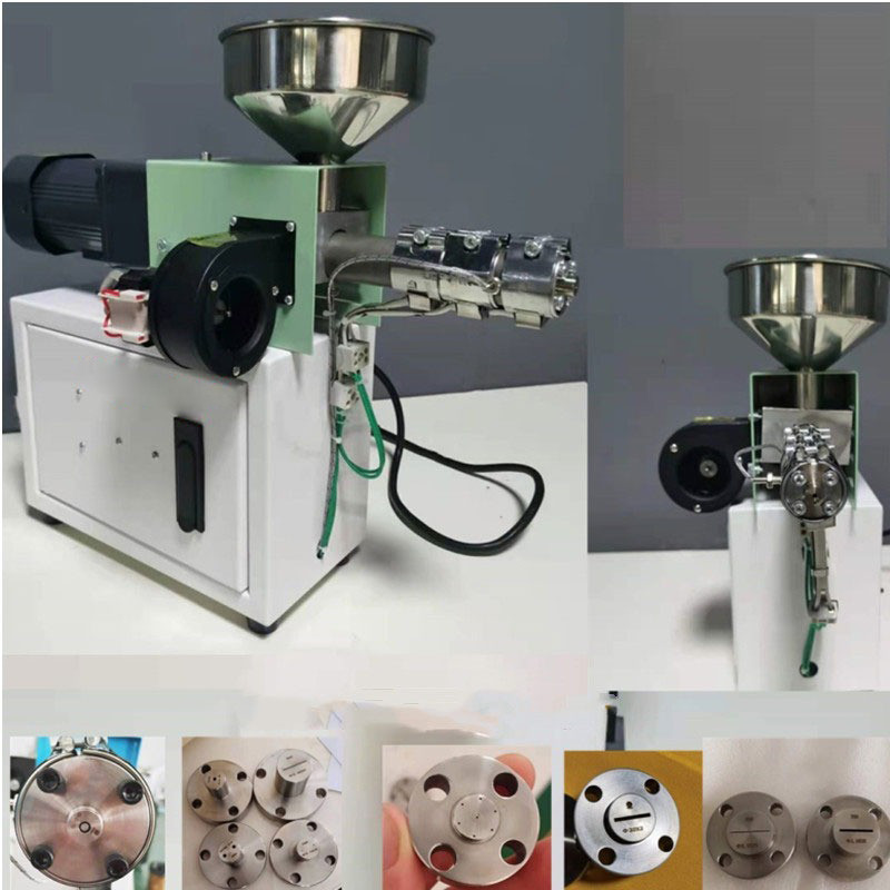 Sj15 Micro Desktop Plastic 3D Consumables Extrusion Equipment Small Single Screw Extruder Machine Si