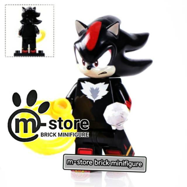 mainan kreatif edukatif karakter sonic shadow