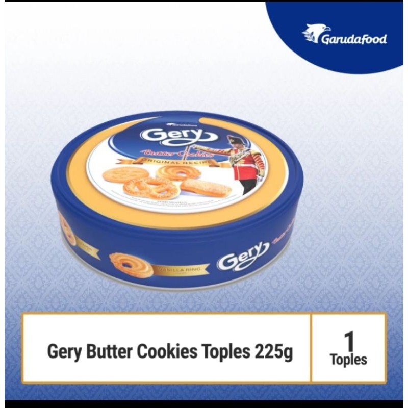 Gery butter cookies toples 225gr