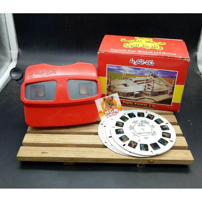 TVpro 3D Kamera Haji kamera Mainan Souvenir Haji / Oleh Oleh Haji dan Umroh - RED