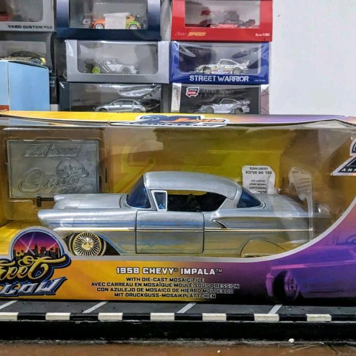 GND48 Diecast JadaToys Jada Toys Stret Low 20th Anniversary 1958 Chevy Impala