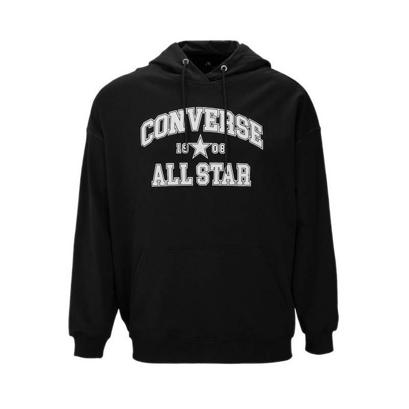 Converse All Star Hoodie Women's Jacket - Converse Black