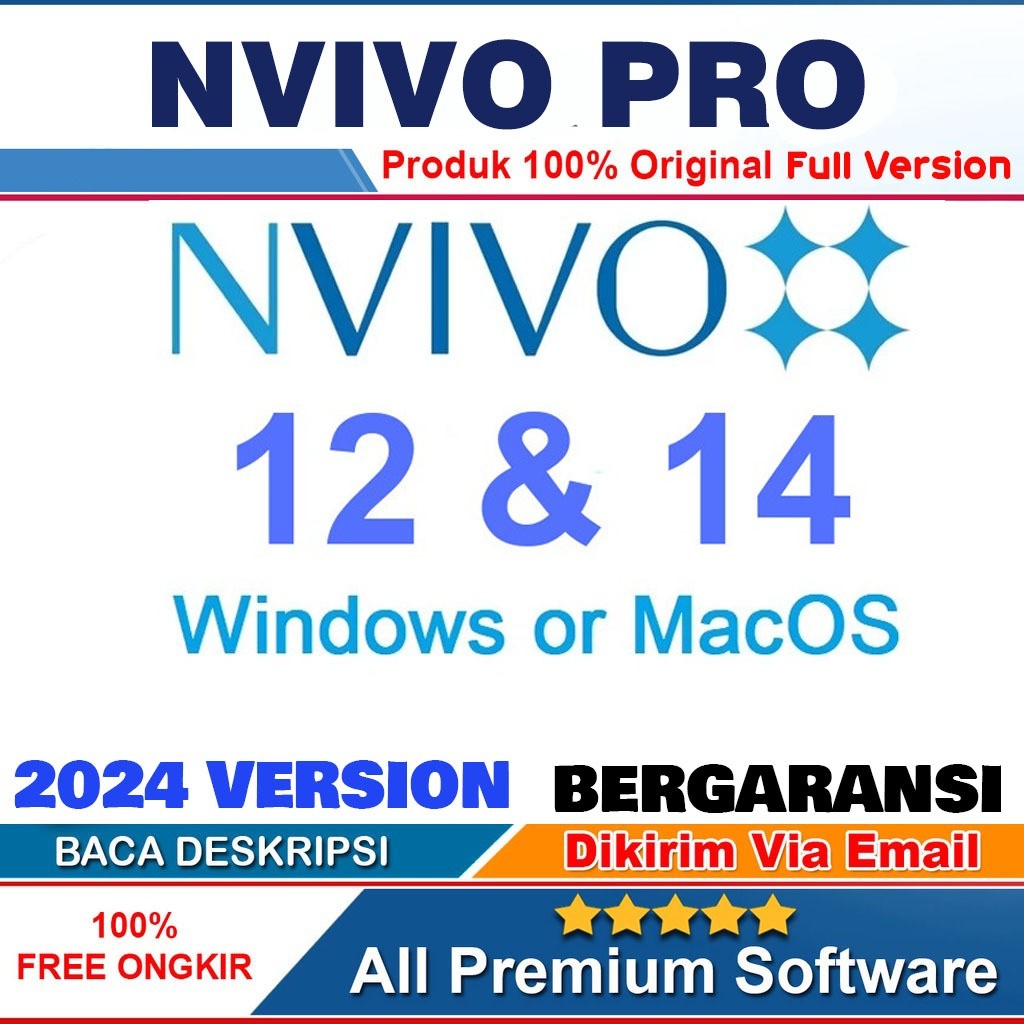Nvivo 12 Pro Full Version Lifetime Bergaransi / Nvivo Professional Lifetime
