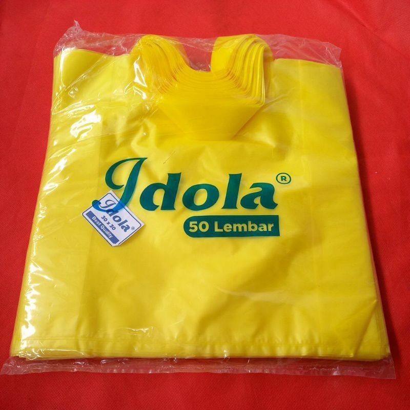 DISKON TAS PLASTIK CENTEL IDOLA WARNA UK 30X30