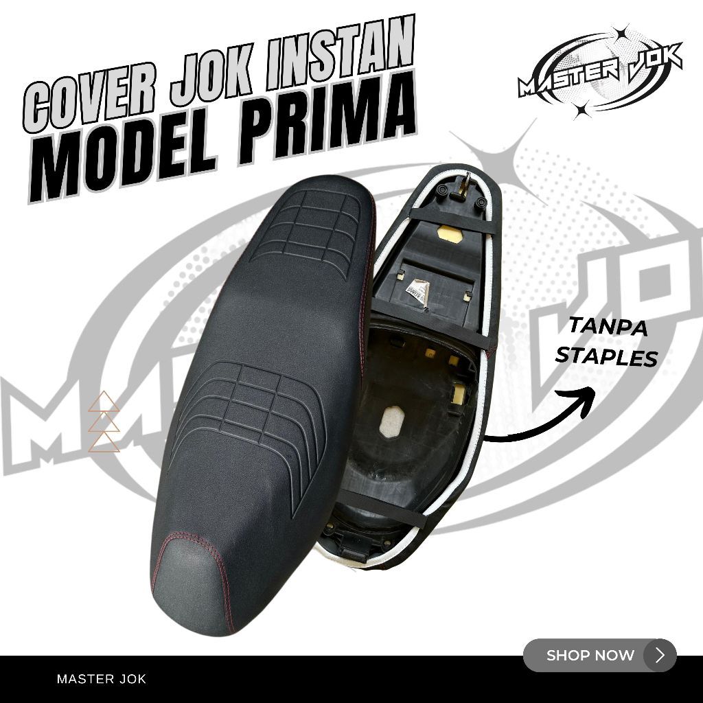 newCOVER JOK PELINDUNG JOK MOTOR MODEL PRIMA (PAKAI KARET) #VARIO#SCOOPY#PCX#NMAX#AEROX#BEAT