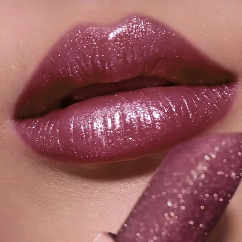 Lipstik Pearlescent, Lipstik Tahan Air Tahan Lama, Menciptakan Bibir Yang Menawan dan Montok