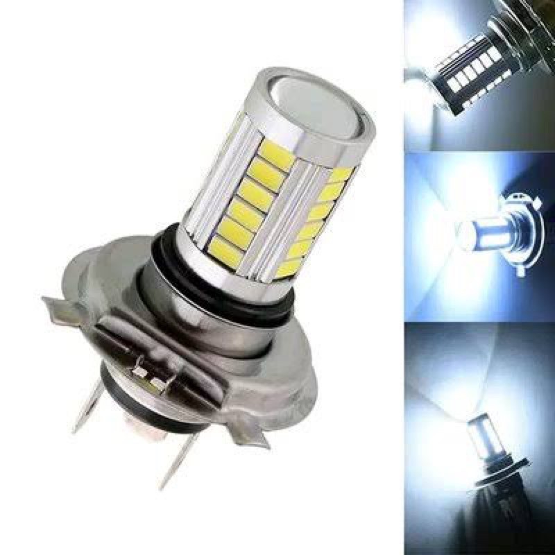 lampu bohlam depan h4 33 LED putih vixion ns