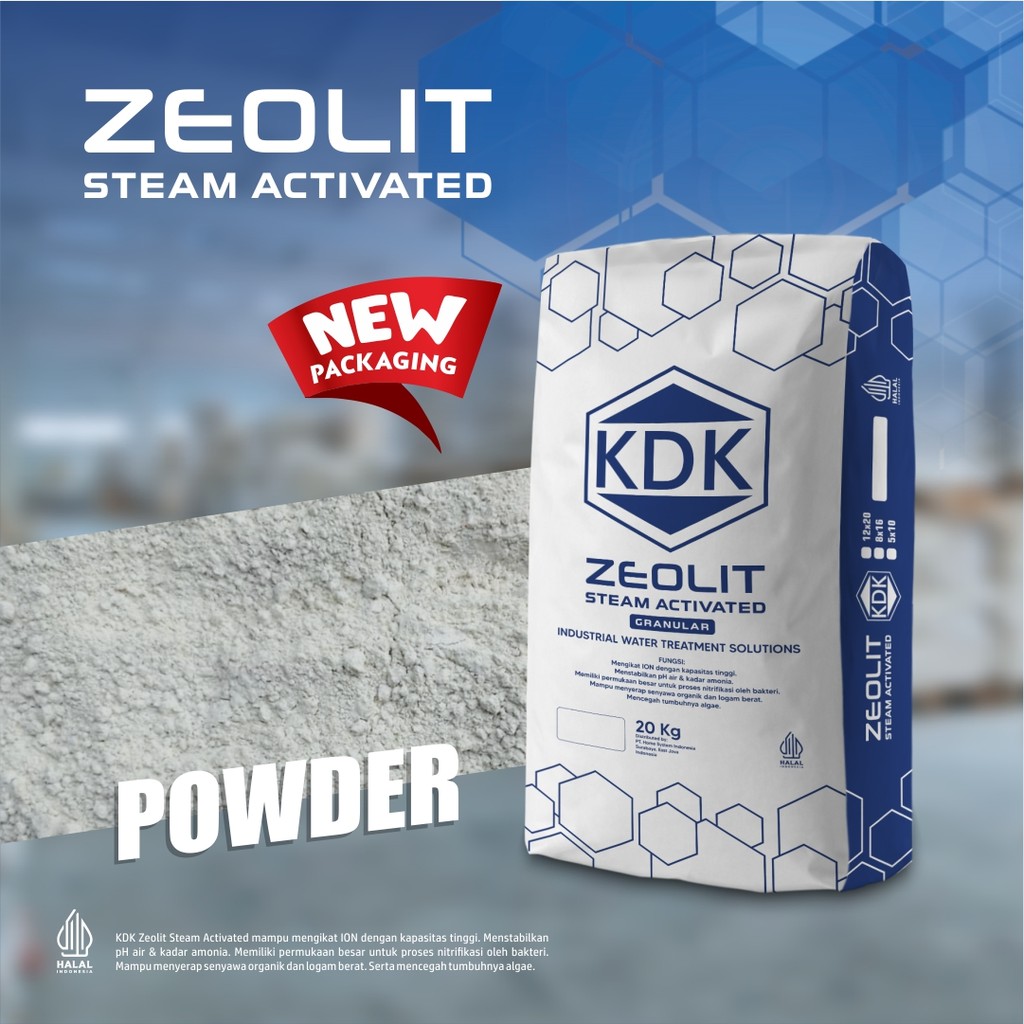 kdk zeolit powder @20kg