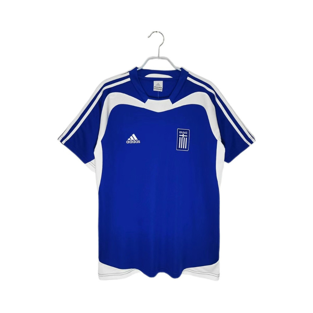 Jersey Kustom Olahraga Bordir Olahraga Seragam Sepak Bola Kaus Peringatan Klasik Retro Rumah 2004/Yu