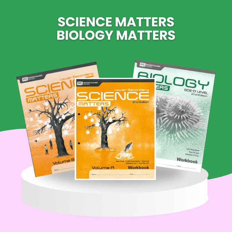 science matters Biology matters Marshall Cavendish