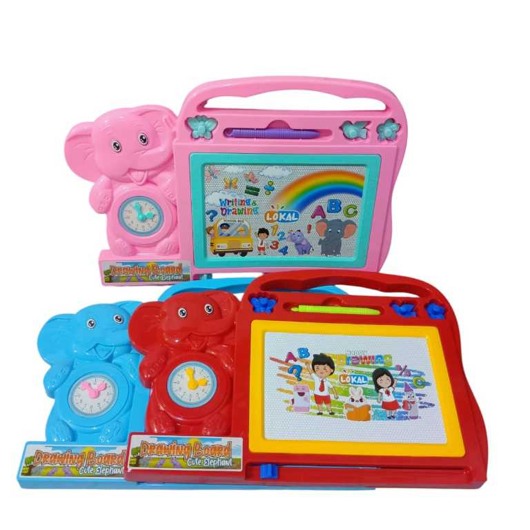 PROMO ST -MAINAN PAPAN TULIS MAGNET KERETA MAGIC DRAWING BOARD BELAJAR MENGHITUNG MENULIS MENGGAMBAR