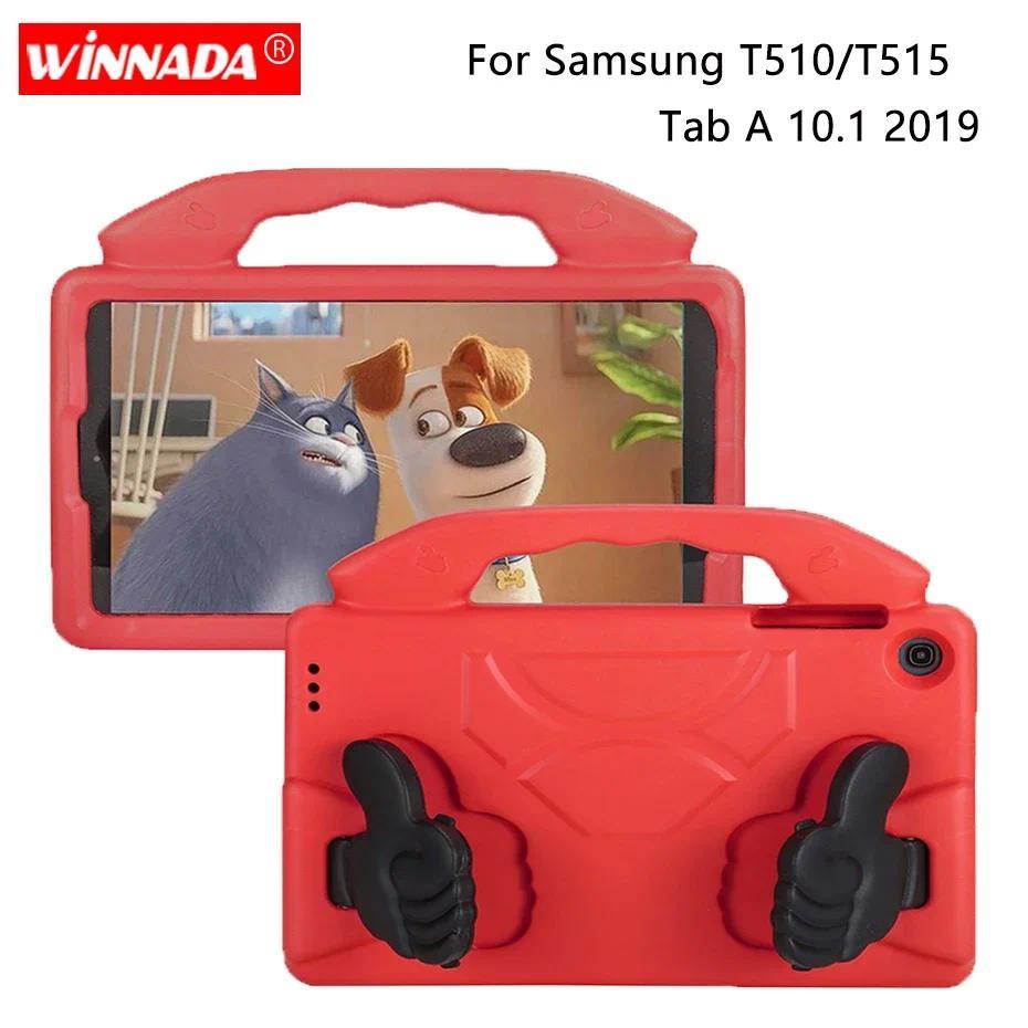 For tablet Samsung T510 Case Kids cover T515 EVA Hand-held for Samsung Galaxy Tab A 10.1 2019 case S