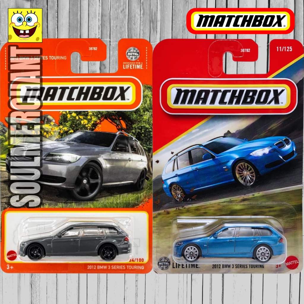 MATCHBOX 2012 BMW 3 SERIES TOURING 2022 HITAM 2023 PUTIH 2024 ABU - Z3 Z4 E36 M3 RACE
