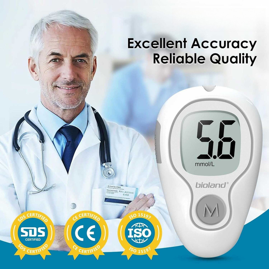 Alat Cek Gula Darah ,Alat Pengukur Glukosa Darah 50 Strip Gula Darah