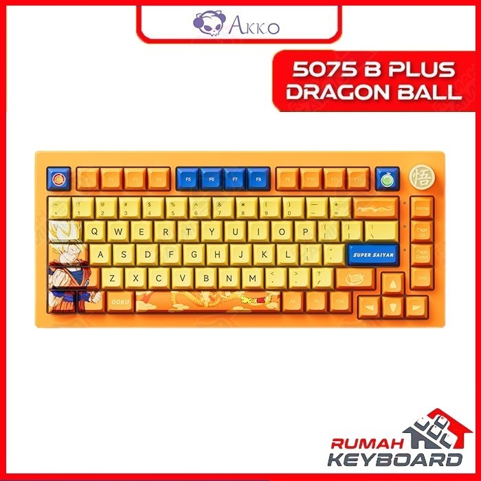 AKKO - Akko 5075B Plus - 3 Mode - 75% - Dragon Ball - Mechanical Keyboard