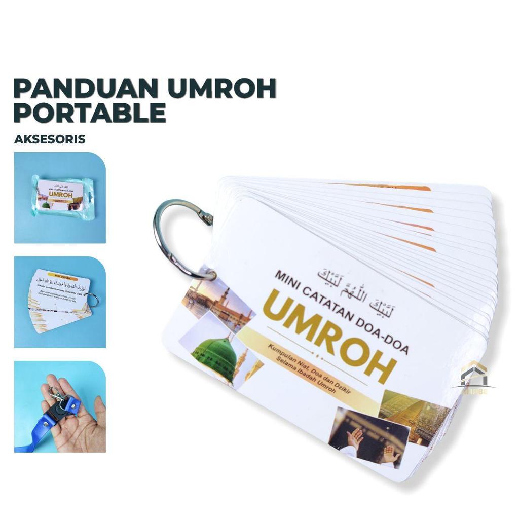 ANP88 -Buku Pegangan Tangan Doa Mini Perlengkapan Haji dan Umroh