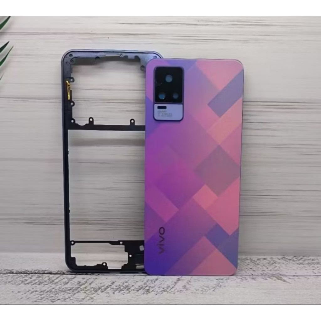 backcover kesing housing casing Vivo v21 4g / Vivo v21e Bezel + backdoor new
