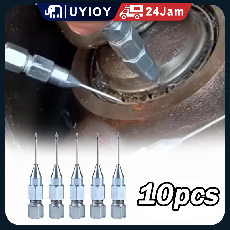Kepala Nepel Pompa Gemuk /Jenis Jarum Dapat Dilepas Grease Gun /Kepala Pompa Grease Aksesori Pistol/