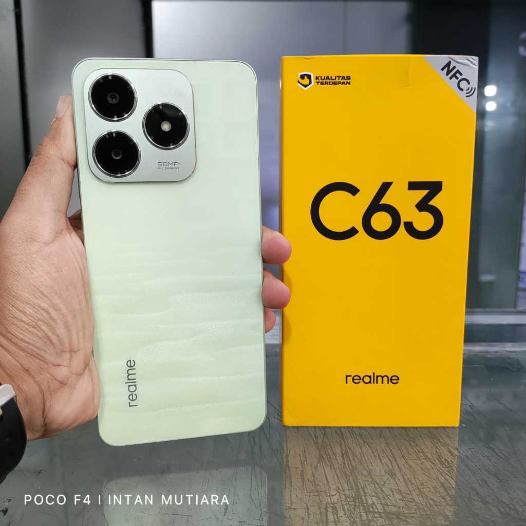 Realme C63 Ram 6/128GB | Ram 8/128GB Second Resmi