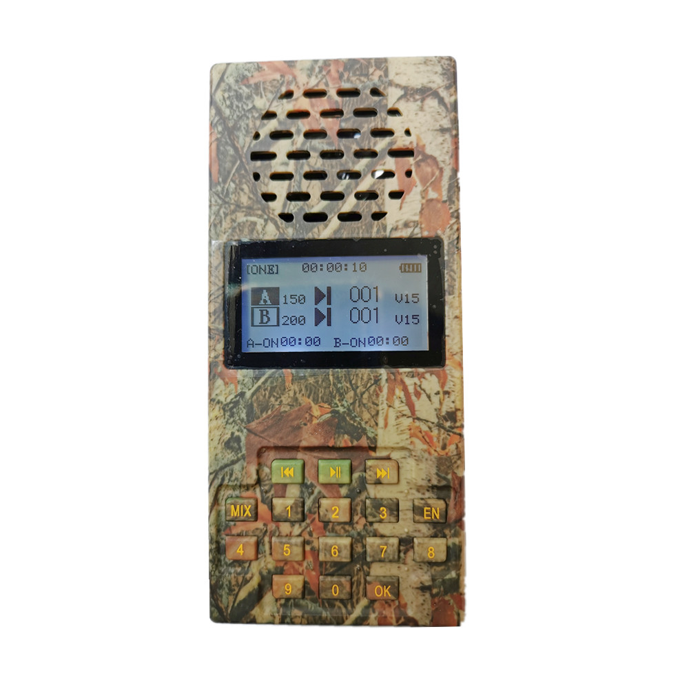 Electronic BK1526MIX/BK1526PLUS Bird Sounds Decoy Mix Sounds Bird Caller Mp3 with 20W 126dB Internal