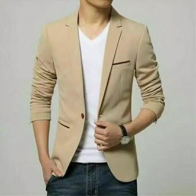 Jas Pria Formal Casual Slimfit Pengantin / Blazer Pria Slim Fit Casual Korea / Jas Blazer Pria / Jaz
