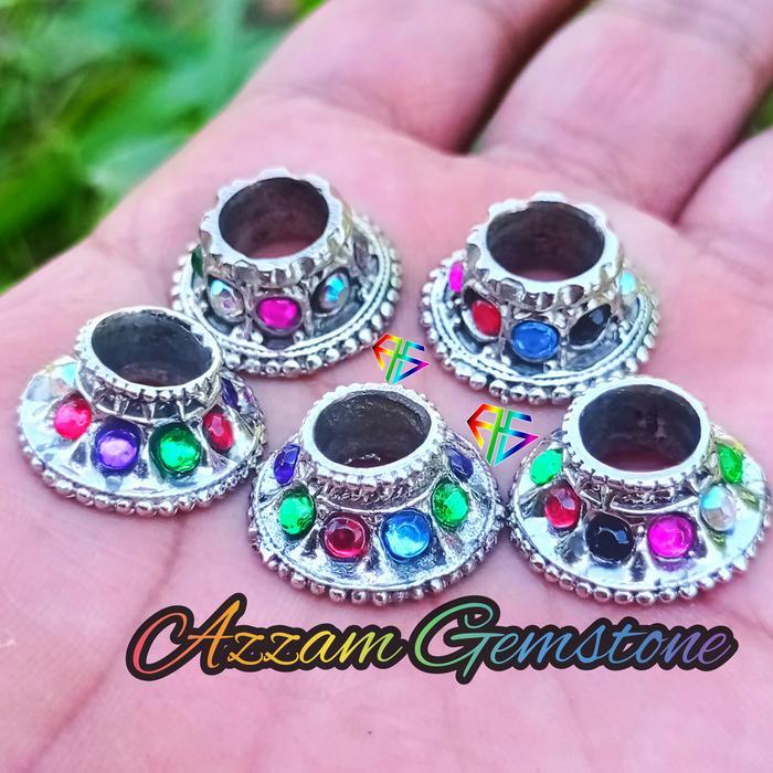 Mendak Selut Keris Diamond Kombinasi Coin Alpaka bkn Perak Monel JM