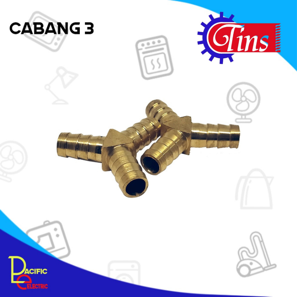 CABANG 3 SELANG GAS NEPEL Y KOMPOR GAS NEPEL T SELANG KOMPOR GAS SAMBUNGAN Y SELANG KOMPOR KUNINGAN