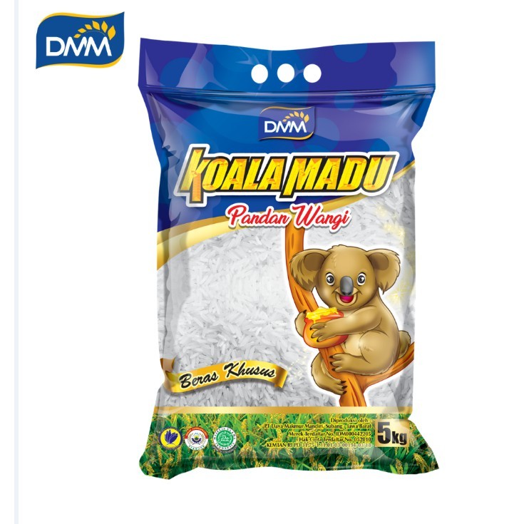 (Swifties Id) Beras Koala Madu Pandan Wangi 5KG