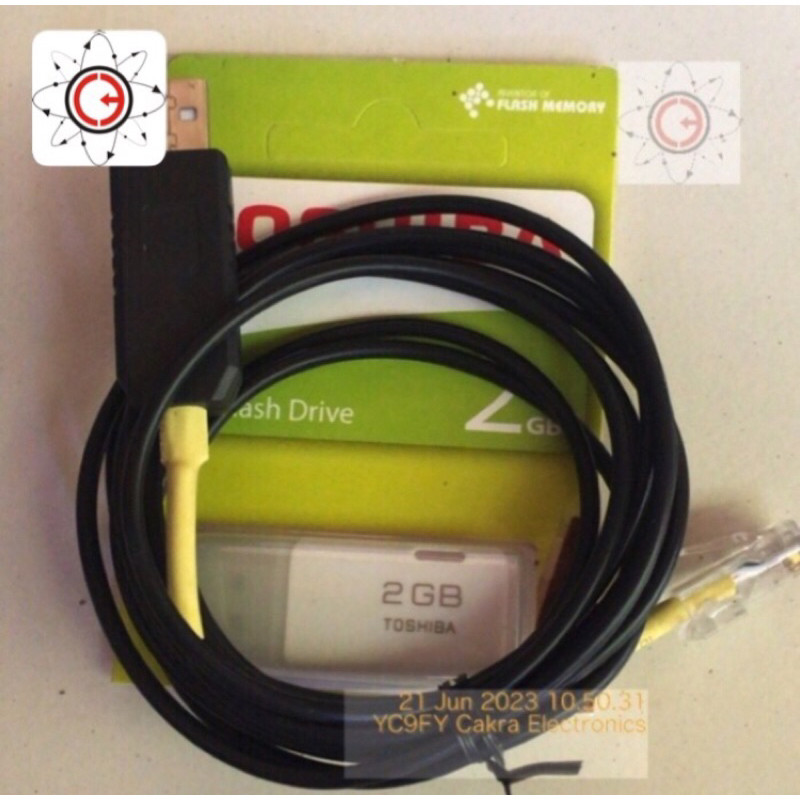 SacredSun Petir SNMP BMS Kabel data program +flashdisk Software