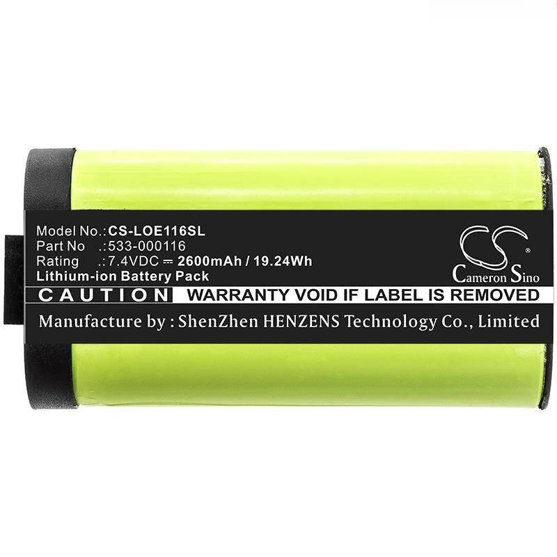 Cameron Sino 2600mAh3400mAh Speaker Battery 533000116, 533000138 for Logitech S00147, UE MegaBoom, U
