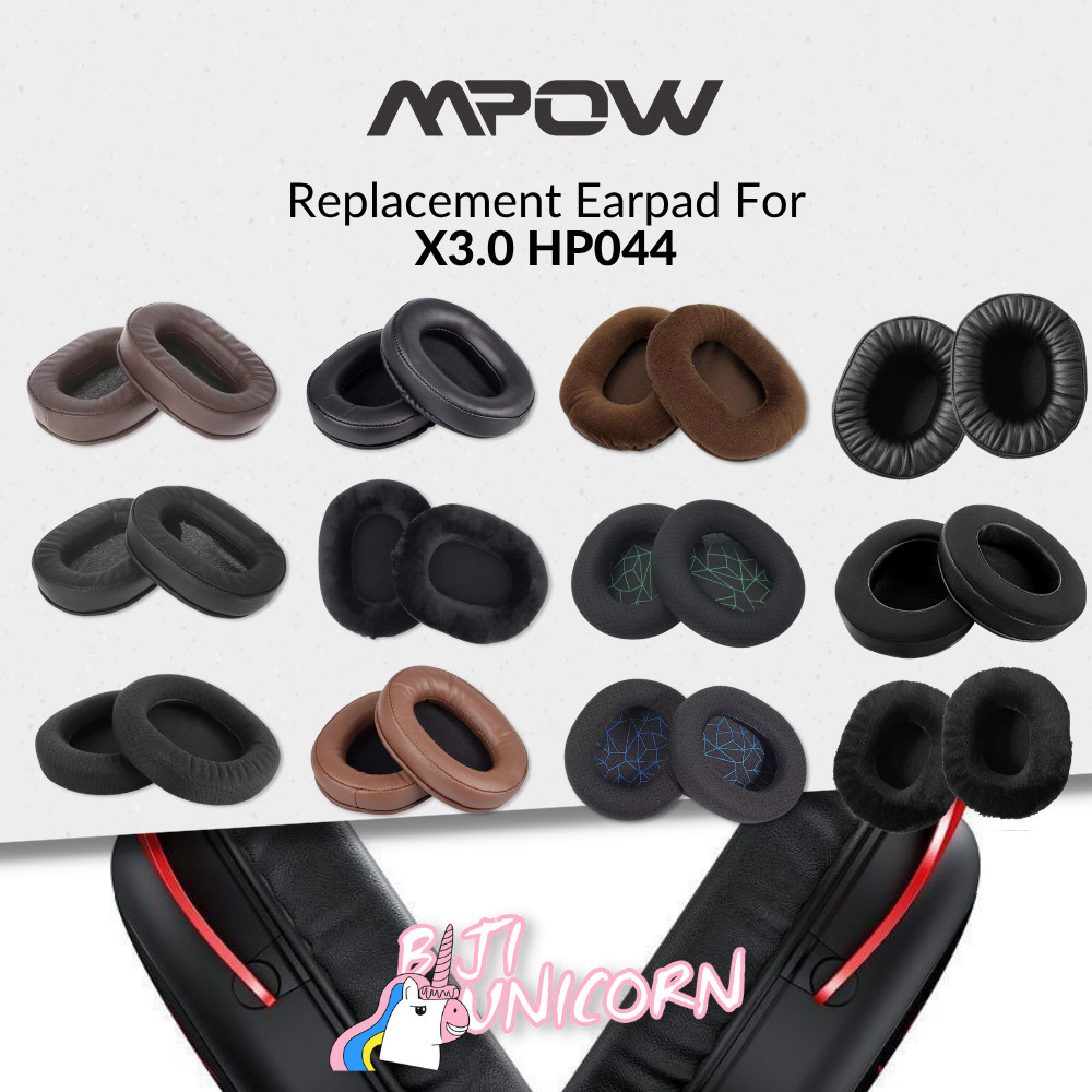 Earpad Earcup Earcushion MPOW X3.0 HP044 X 3.0 HD 044 Foam Pad Busa Bantalan