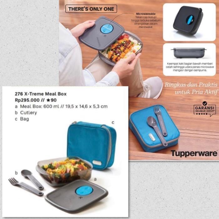 Kotak Makan Tupperware Wadah Bekal - Lunch Box