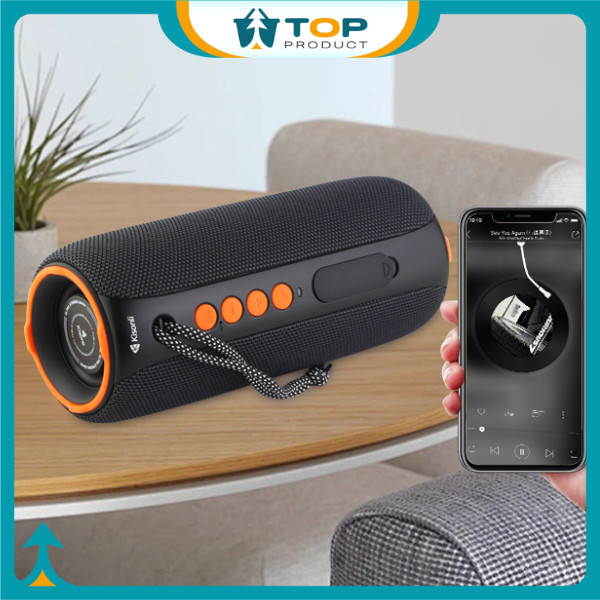 KISONLI Speaker Bluetooth Portable Q22 Plus Dual Bass Speaker Wireless TWS 5.3 IPX5 Tahan Air