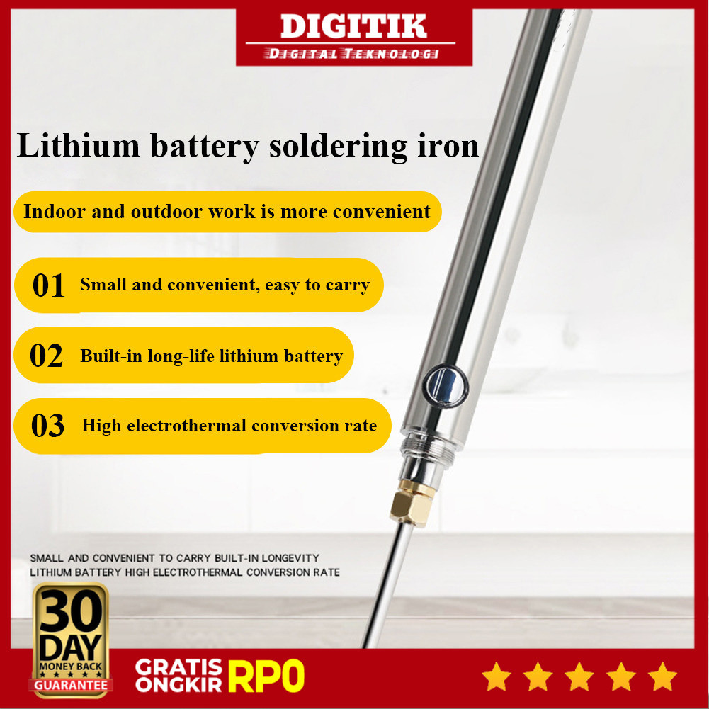 DIGITIK - EVOD Solder Lithium Battery Grid USB Rechargeable 15W - CS32