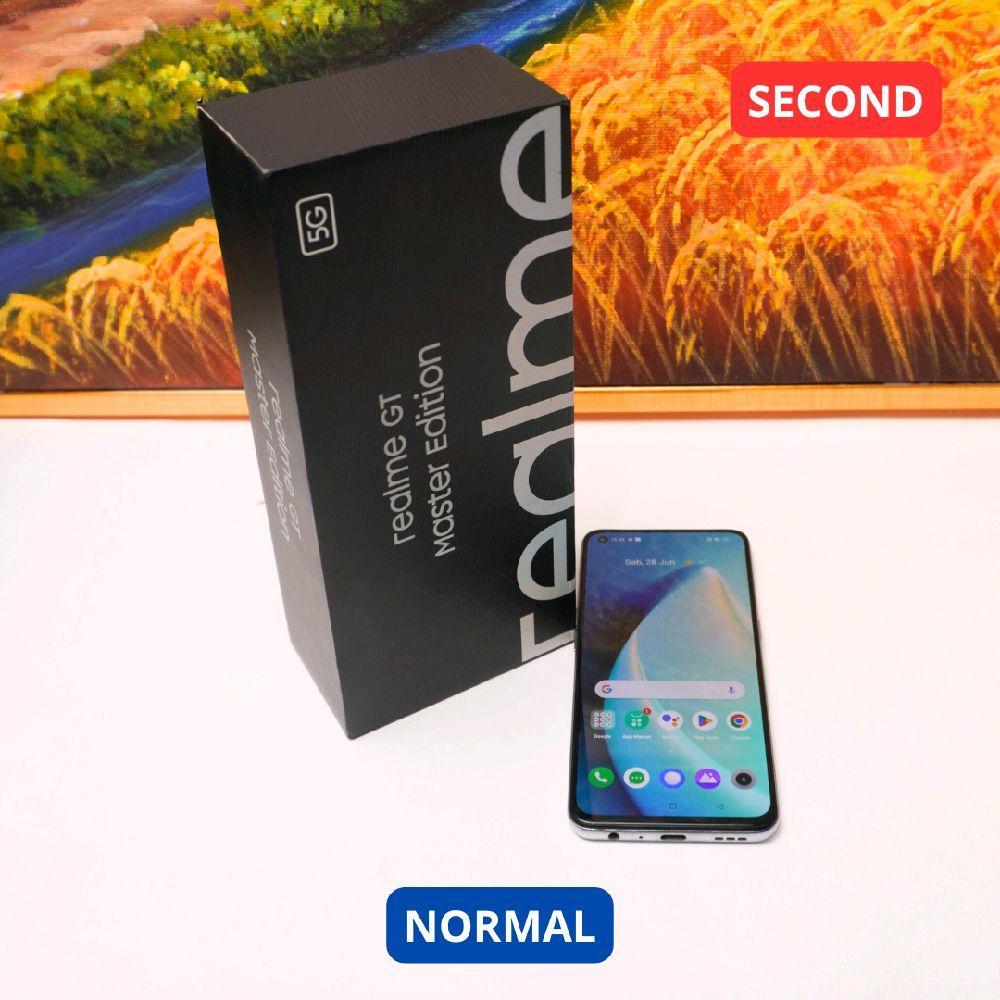 REALME GT MASTER EDITION 8/128 GB HP SECOND ORIGINAL SINAR MUTIARA CELL