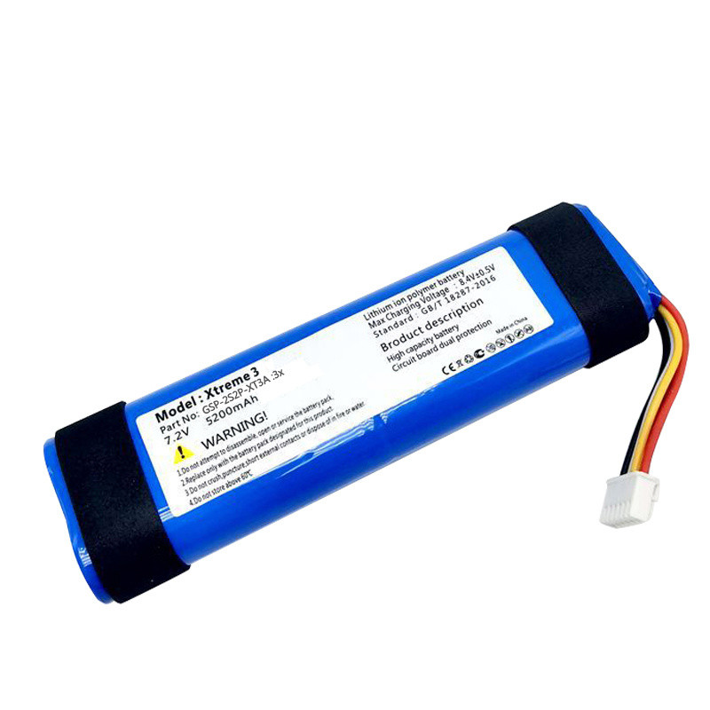 72v 520012500mah For JBL Xtreme 3 Xtreme3 Lithium Ion Polymer Battery For JBL Xtreme 3 Original Blue