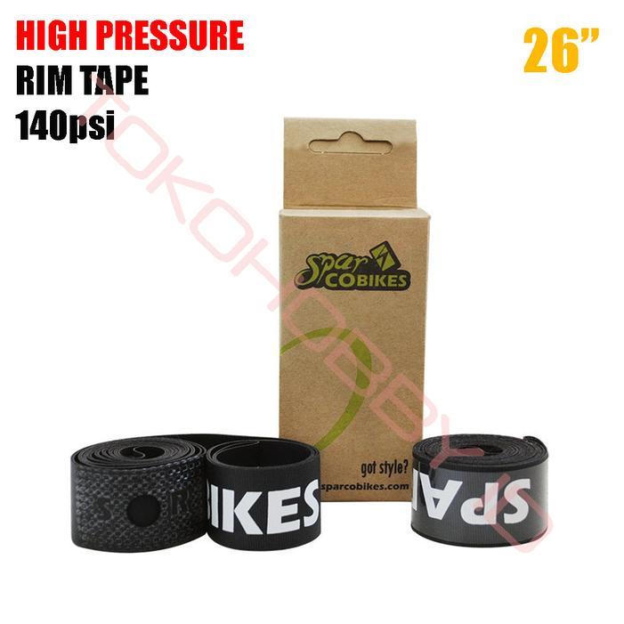 Sparcobikes 140psi High Pressure Rim Tape Sepeda MTB Gravel Road 26"
