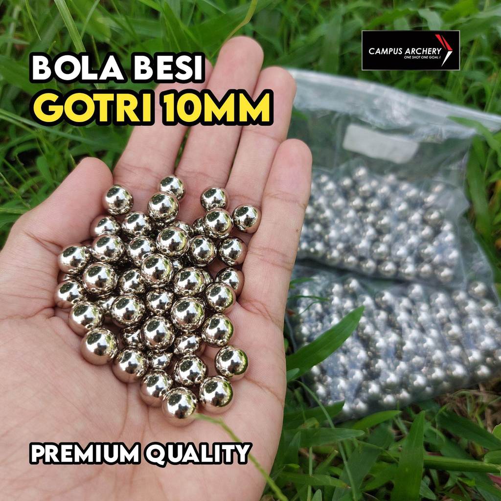 Steel Ball Gotri Sepeda 10MM Isi 100 - Komponen Sepeda
