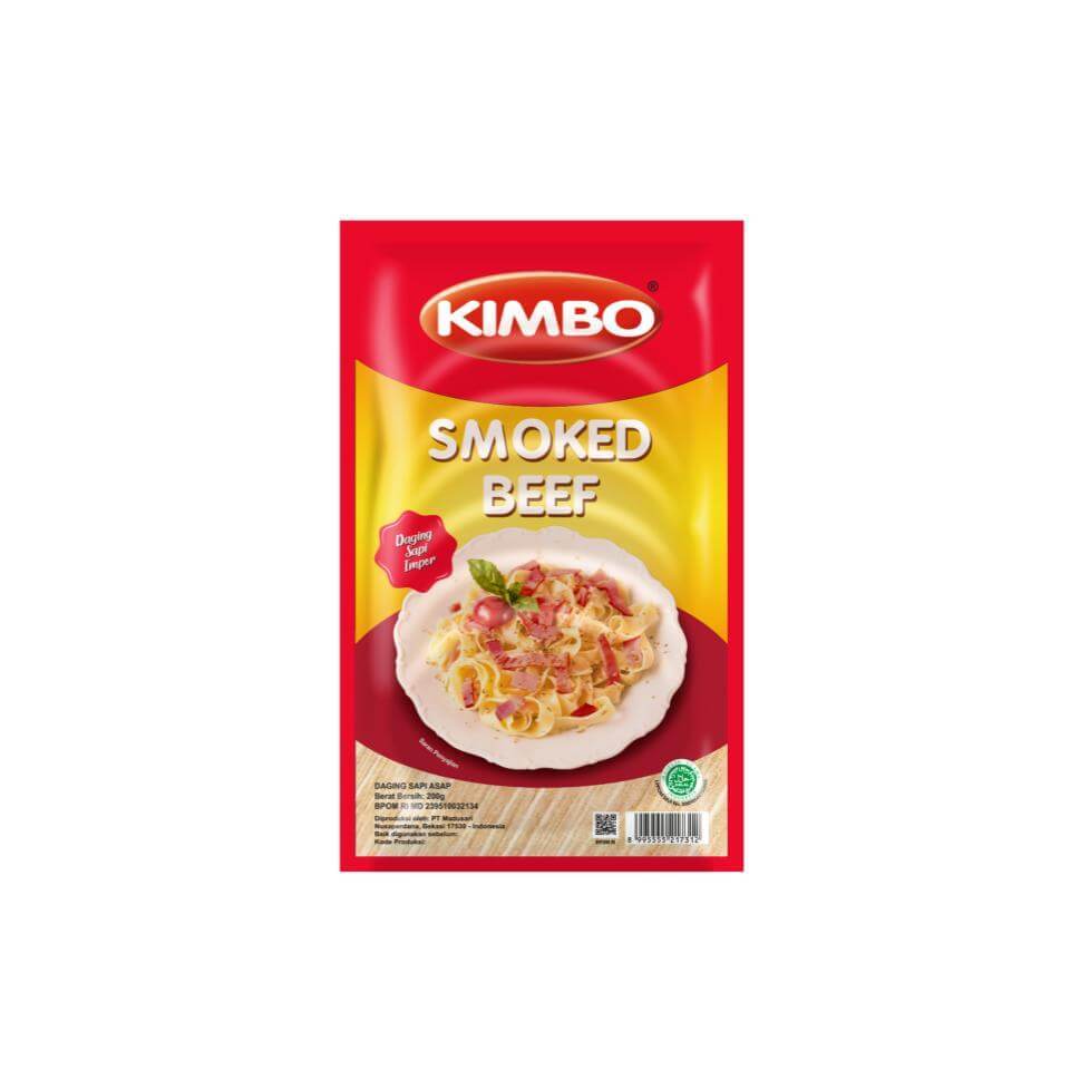 Kimbo Smoked Beef Smoked Beef 200 gr