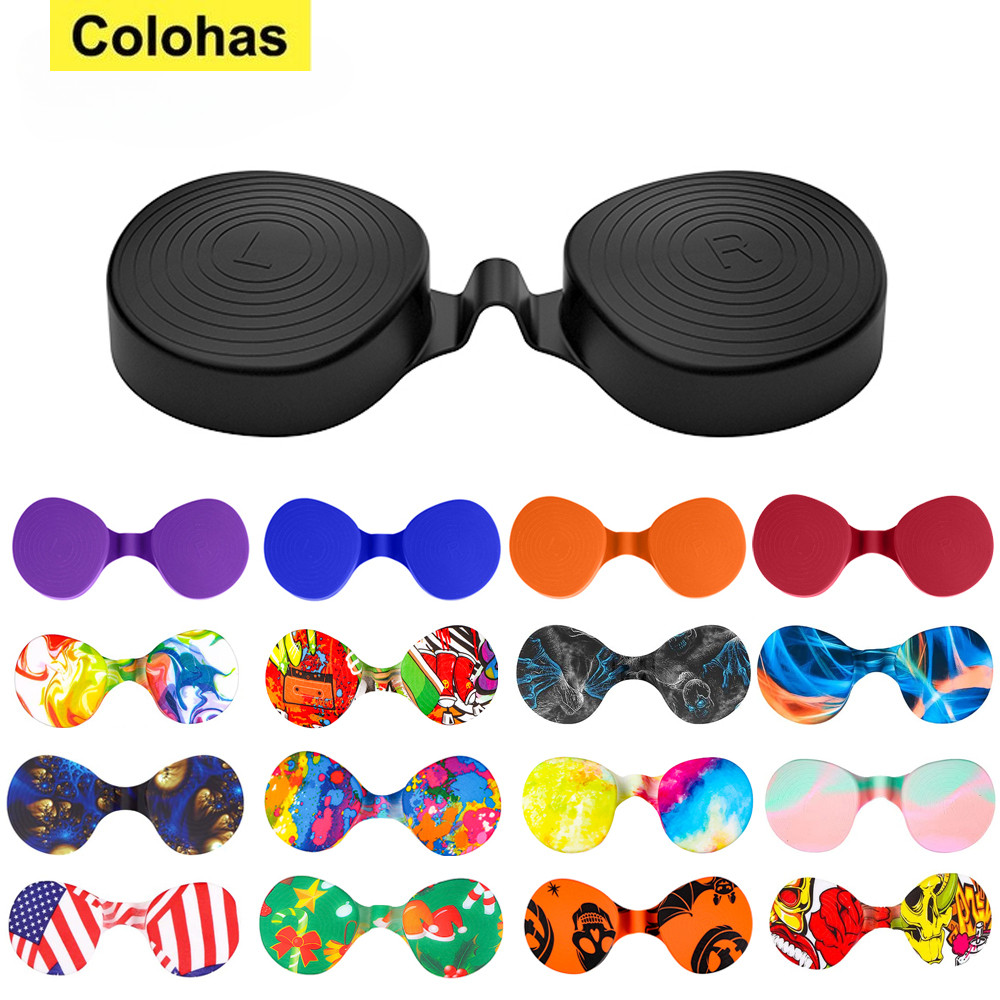 For Oculus Quest 2 VR Lens Protector Cover Dustproof Anti-scrat VR Lens Cap Reacement For Oculus Que