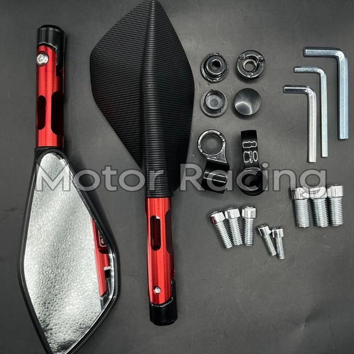 spion tomok full cnc spion tomok v2 & v5 universal semua motor spion variasi cbr ninja vixion nmax a