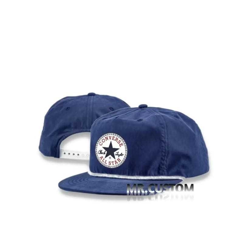 Topi Rope Hat Katun- Rope Hat Corduroy Hitam